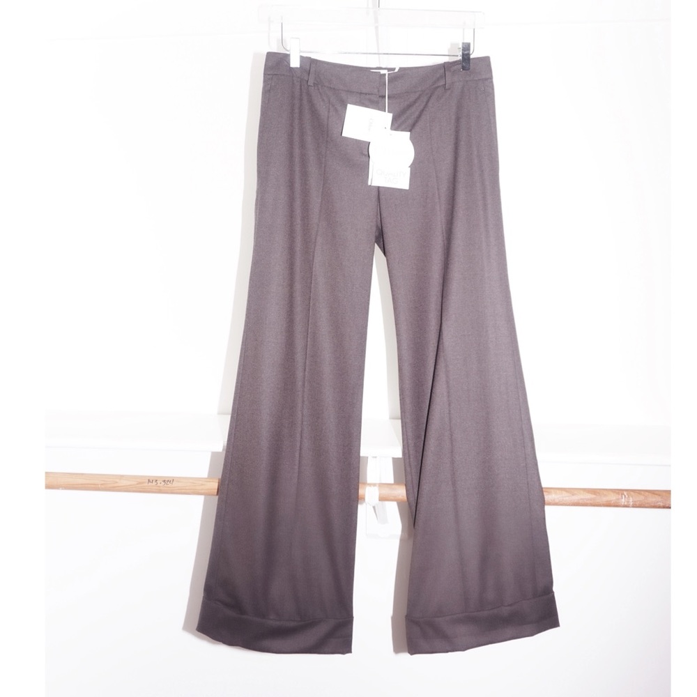 CHLOÈ TROUSER PANTS CHARCOAL NWT
